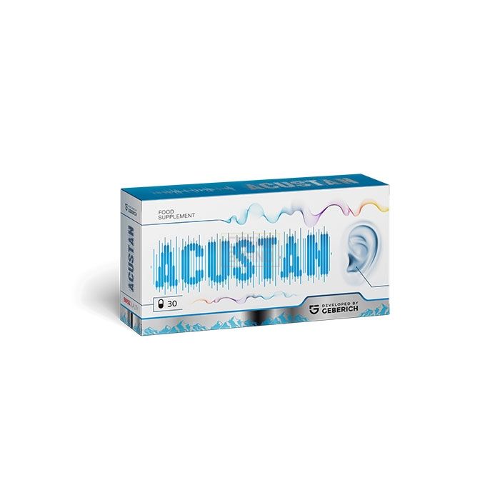 ⌠ Acustan ⌡ ⌠ hearing enhancement capsules ⌡